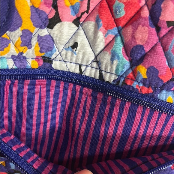 Vera Bradley Colorful Floral Bowler Bag EUC - Picture 6 of 12